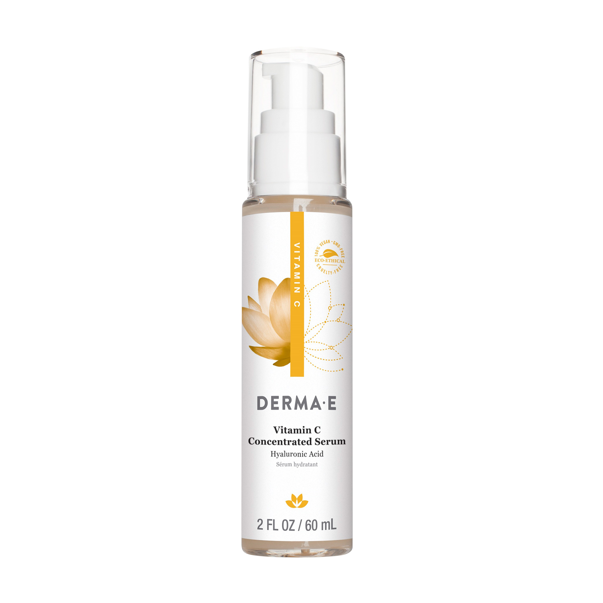 Концентрована зволожувальна сироватка для обличчя Derma E Vitamin C Concentrated Serum з вітаміном C, 60 мл
